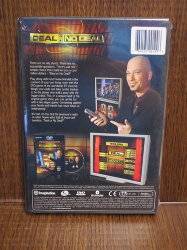 DVD Deal or No Deal GAME SHOW Howie Mandel Interactive 2007 NEW SEALED - Picture 2 of 2