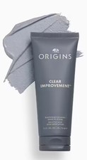 ORIGINS Clear Improvement Blackhead Clearing Mask-To-Scrub,75ML FULL SIZE NEW