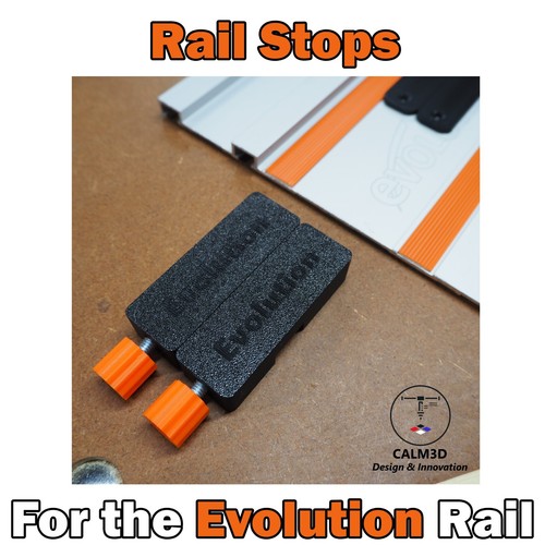 Accesorios de riel Evolution (paradas de límite de riel, soportes de pared, protector de extremo de riel) - Imagen 18 de 35