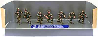 ESCI ATOYS #1701 1/35  Modern U.S. Paratroopers - mint boxed - 7 painted figures