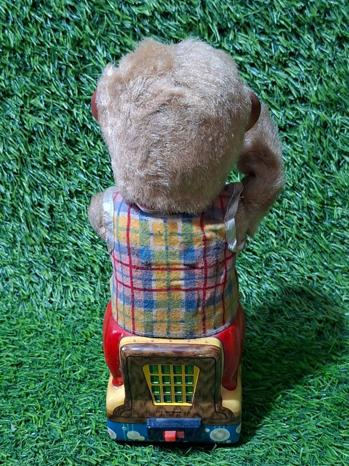 Alps Monkey making bubbles - battery operated - Japon