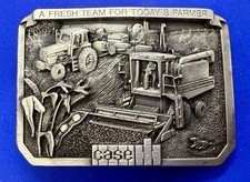 Case IH A Fresh Team for Today Farmer Farm Tractor Combine Machinery Belt Buckle