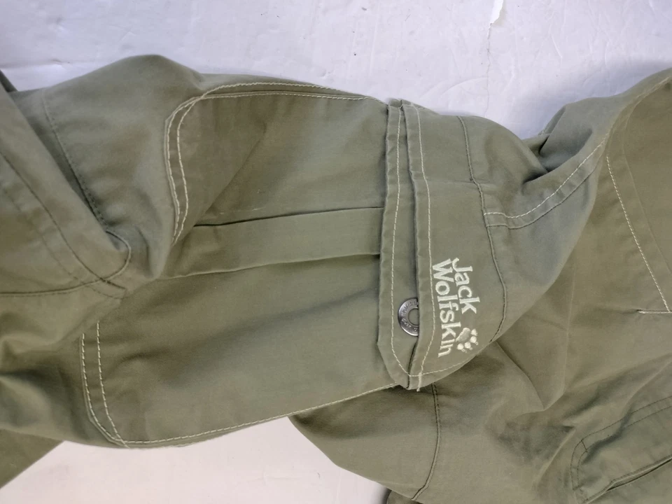 Pantalones Jack Wolfskin para mujer verde salvia camping al aire libre senderismo 35 X 30 Foto 2 de 4