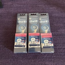 ORAL-B BRUSH PROFESSIONAL Sensitive Gum Care 2 Brush Heads Lot Of 3 New