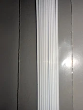 Plastruct 110202 I-Beam Styrene 1/16" Rod Pack