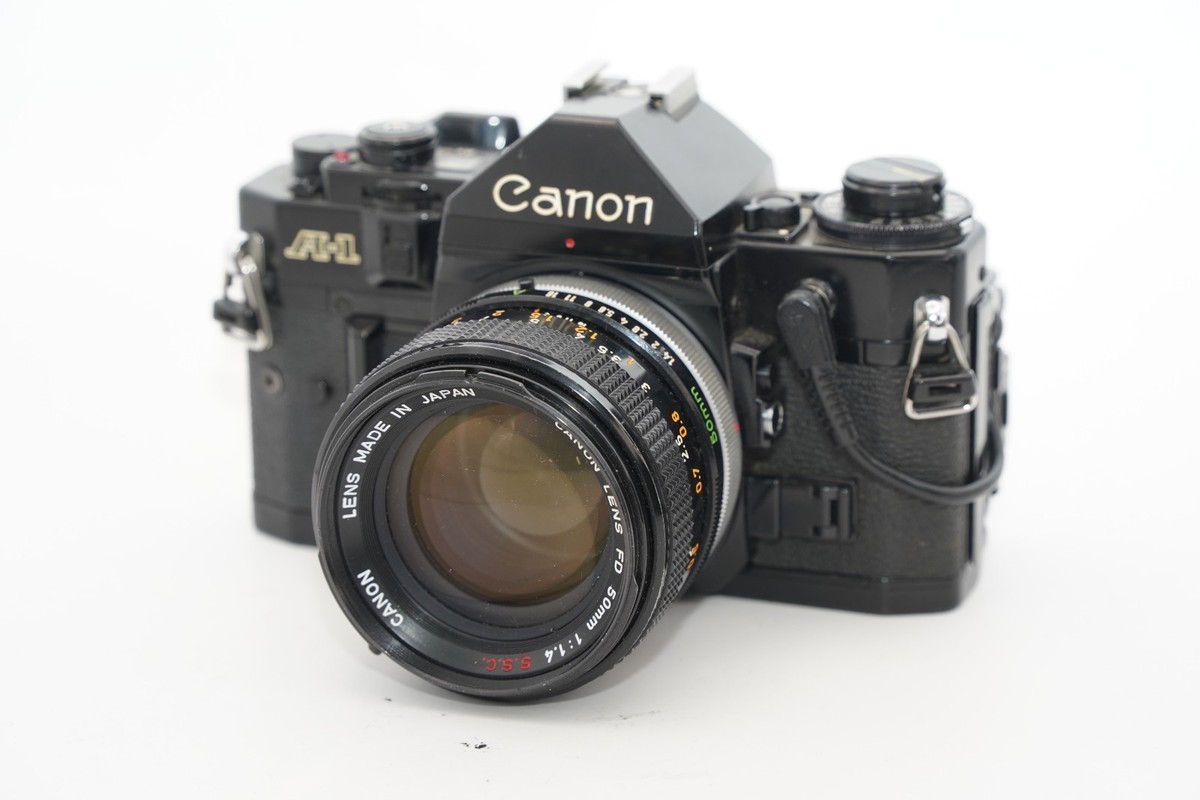 EXC -READ-] Canon A-1 SLR Camera / FD 50mm f/1.4 S.S.C. -Tested