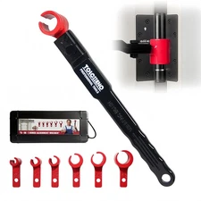 6 in 1 Door Hinge Adjustment Tool, Hinge Gap Adjusting Wrench for Residential...