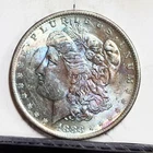 1883-O Morgan Dollar - BU details, Toning (#61335-L)