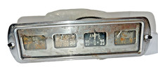 1940s Vintage Old Dodge Antique Gauge Cluster Hotrod Parts Or Repair Heat Amps