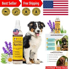 8oz Hypoallergenic Dog Deodorizing Spray with Aloe Lavender Sensitive Skin
