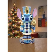 Disney Stitch Nutcracker 14.29in Christmas Holiday Decor Lilo  Stitch NEW