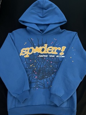 TC Blue Punk V2 SP5DER Hoodie Size S | eBay