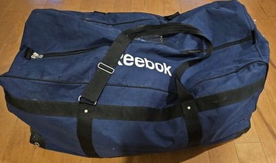 Reebok Extra Large Hockey Equipment Bag | Senior Size Huge Capacity Blue Durable