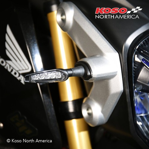 Koso Turn Signal Adapter Mounting Plates BO623K02 for Honda Grom 125 2014-2021 - Foto 3 di 3