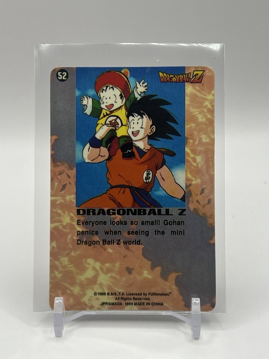DBZ Dragon Ball Z Card 52 1996 JPP Amada Funimation | eBay