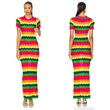 BEACH RIOT Emory Dress in Mango Tango Size Small New with Tags!