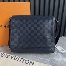 Louis Vuitton Damier Infini District Crossbody Messenger Shoulder Bag Leather