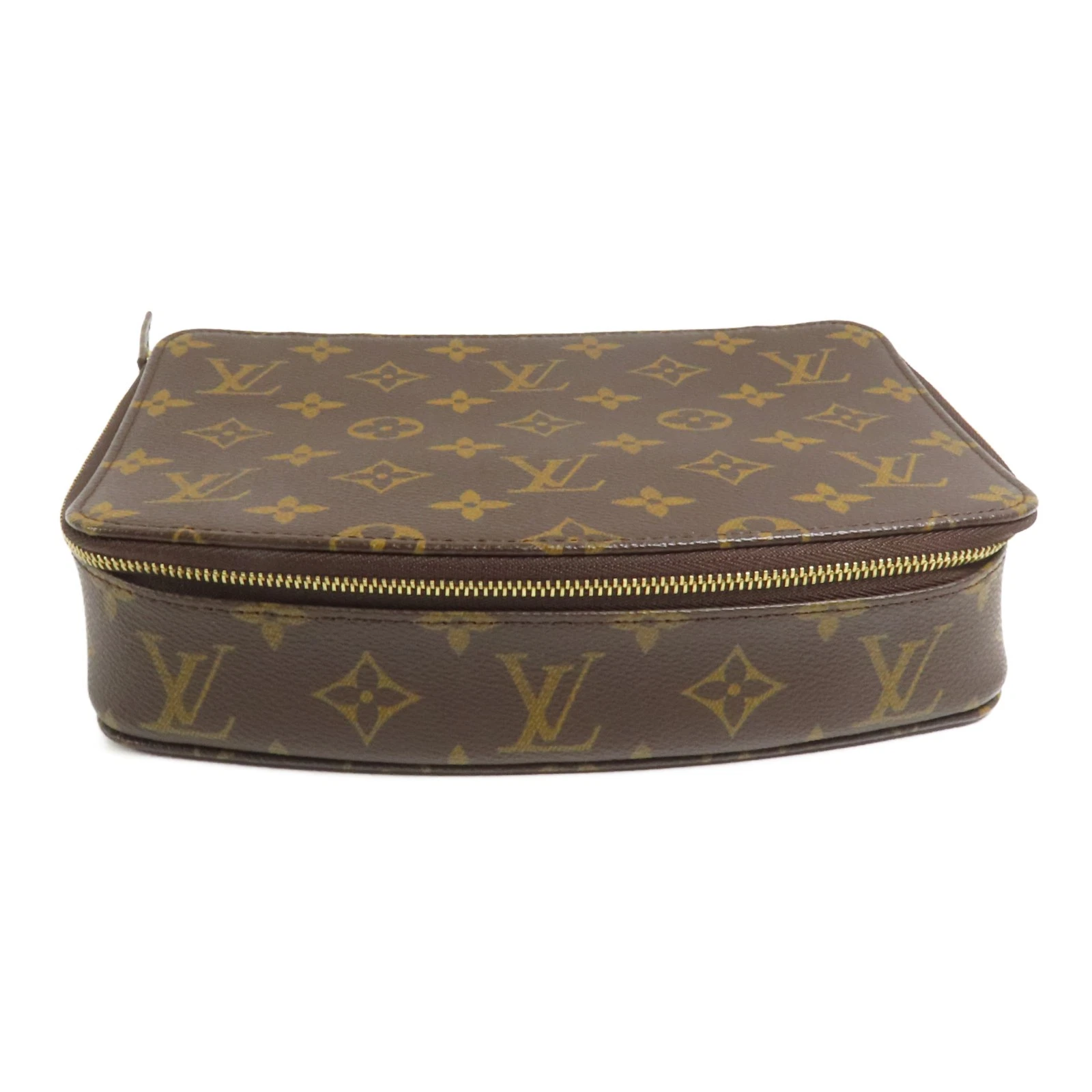 LOUIS VUITTON（LV） LOUIS VUITTON LV GHW Monte Carlo Portagioie M47350 Monogramma Marrone