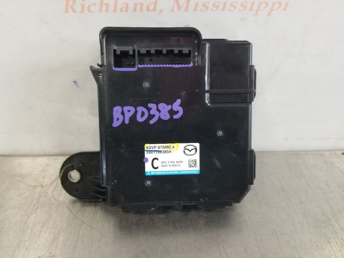 25 2025 MAZDA CX-5 S PREFERRED BCM BODY CONTROL MODULE KVGP67GM0A