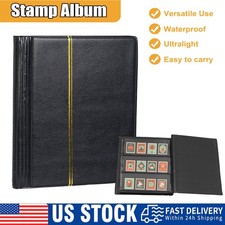 Durable Stamp Collection Album with 20 Sheets, Perfect for Hobbyists