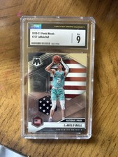 2020-21 Panini Mosaic National Pride LaMelo Ball #257 Rookie CSG 9 Hornets