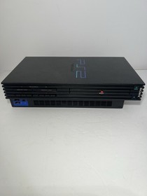 Sony PlayStation 2 PS2 Black Console OEM Controller with All Cables Tested READ