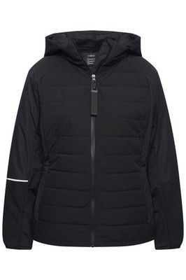Ulla Popken große Größen Funktionsjacke 42+ schwarz HYPRAR Funktions Hybridjacke