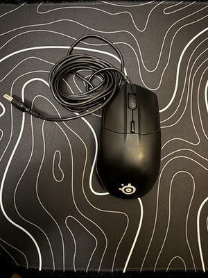 SteelSeries Rival 3 Wired Gaming Mouse   Black   Excellent Condition