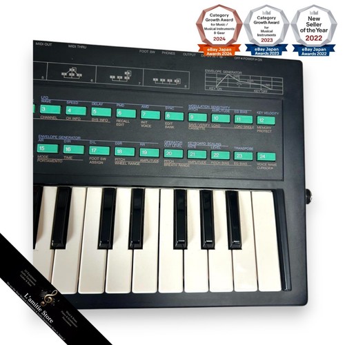 Yamaha DX100 Synthesizer 49-Key Compact MIDI Keyboard Used - Picture 4 of 12