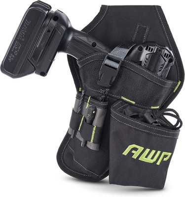 Electrician Tool Pouch, Premium Professional Multi-Pocket Utility Bag Organizer,