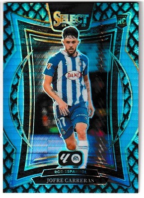 2024-25 Panini Select Terrace Jade Dragon Scale Prizm 5/28 Jofre Carreras