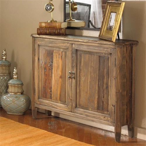 Uttermost Altair Reclaimed Wood Accent Chest in Stony Gray/Brown - Picture 3 of 10