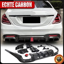 Carbon Heckdiffusor Diffusor Stoßstange Heckspoiler Für Benz W222 S63 S65 2018UP Carbon Heckdiffusor Diffusor Stoßstange Heckspoiler Für Benz W222 S63 S65 2018UP