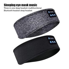 Wireless Bluetooth Speaker Headband with Built-in Music, Sleep Mask, Sports  Tr