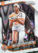 2025 Panini Prizm WNBA #79 Aneesah Morrow RC White Seismic Prizm