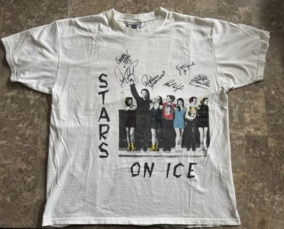 Men s Vintage 1997 Figure Skating Stars On Ice Tour T Shirt XL Kristi Yamaguchi