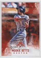 2017 Panini Diamond Kings Mookie Betts (Batting Follow Through) #54 1md