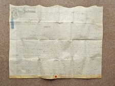 1721 Colsterworth Woolsthorpe  Lincolnshire Vellum Deed Indenture John Newton