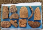 RARE Group of Artillery with Canister Shot Dug in Chattanooga, Tennessee