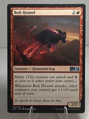 Bolt Hound 131 Uncommon Core Set 2021 Lightly Played