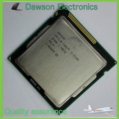 Used Intel Core I5-2500K Desktop Processor CM8062300833803 LGA1155 Unlocked CPU