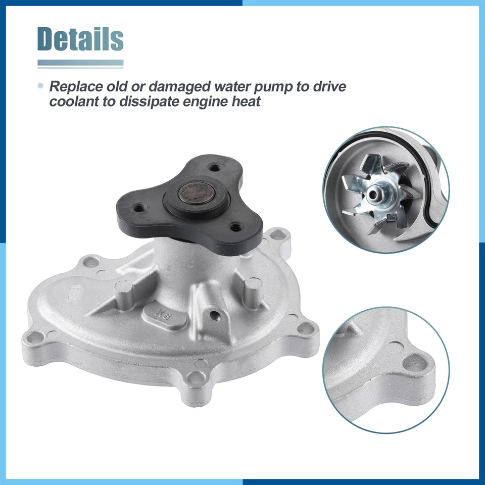 Engine Water Pump 21110AA690 for Subaru Forester 11-18 Legacy 2013-2019 - Image 3 of 4
