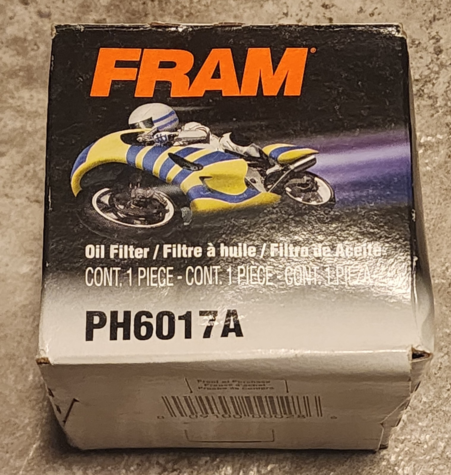 Filter For Motorcycle Ph6017a Replacement Unit