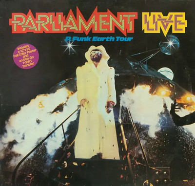 2xLP Parliament Parliament Live - P.Funk Earth Tour NEAR MINT Casablanca Reco