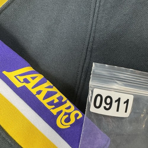 Nike NBA Los Angeles Lakers Courtside Faded Black Pullover Hoodie Mens Sz S EUC - Picture 8 of 8
