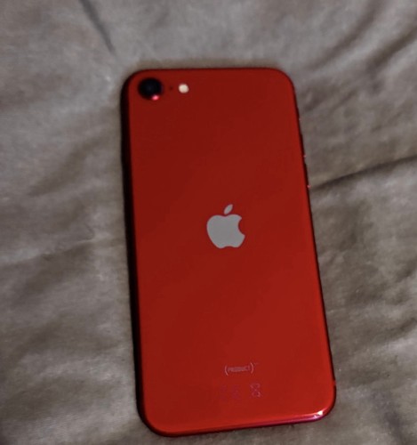 Apple iPhone SE (3rd Generation, 2022) Red, 64GB, Unlocked, Smartphone