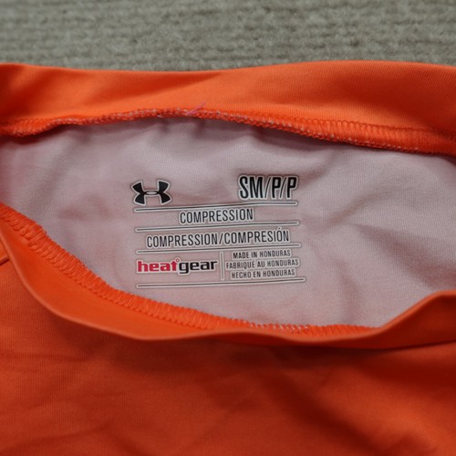 Camisa Under Armour Superman Pequeña Naranja Compresión Hombre de Acero - Imagen 2 de 5
