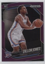 2024-25 Panini Prizm Black Purple Prizm 49/99 Dillon Jones #204 1o76