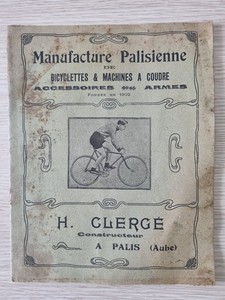 Ancienne Plaque Vélo Cycles Linou – Cyclisme 1910-1950 – Collection Vélo Vintage