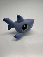 Authentic Littlest Pet Shop LPS #2139 Blue Shark